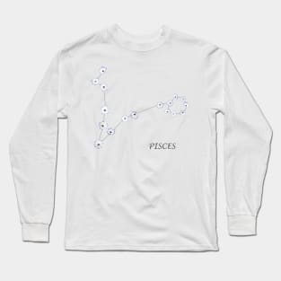 PISCES zodiac sign Long Sleeve T-Shirt